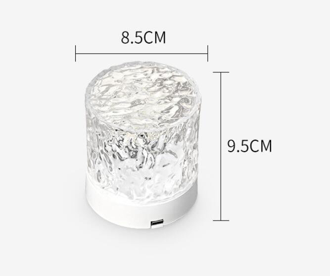 Soothera Crystal Glow — Luz de Cristal com Reflexos de Água