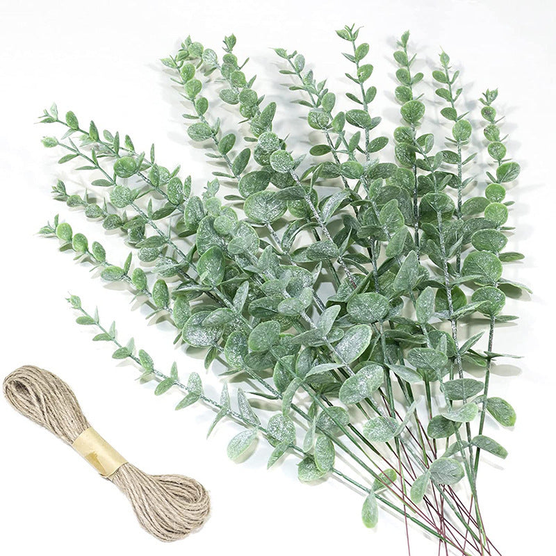 Soothera Eucalipto — 12 Hastes de Eucalipto Artificial (toque real)