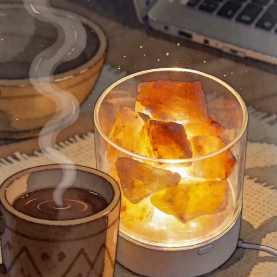 Soothera Iluminação Ambiente — ilustração cozy cottagecore