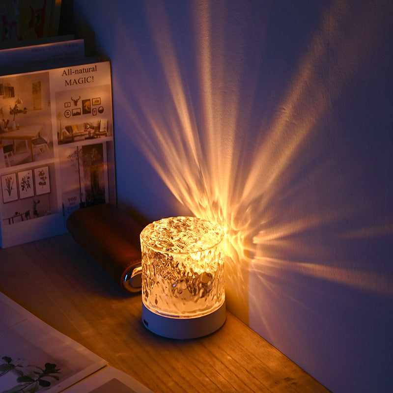 Soothera Crystal Glow — Luz de Cristal com Reflexos de Água