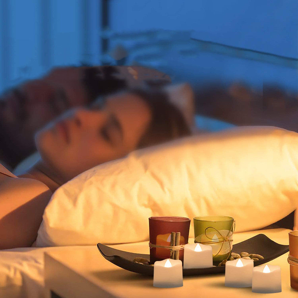 Soothera Candle Set — 12 Velas LED sem Chama (luz quente)