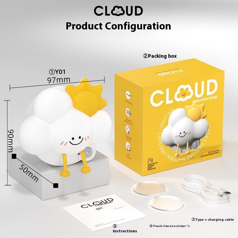 Soothera Cloud Lamp — Luz Suave Touch (16 cores)